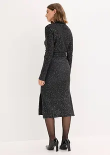 Strickkleid mit Pailletten, bonprix