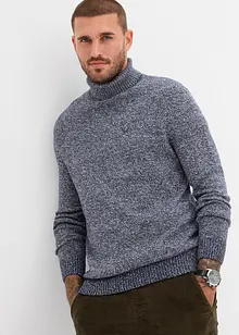 Rollkragenpullover mit reiner Baumwolle, bonprix