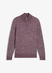 Troyer-Pullover mit reiner Baumwolle, bonprix
