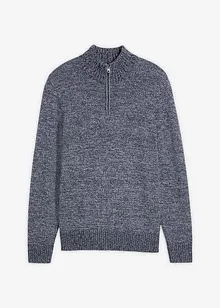 Troyer-Pullover mit reiner Baumwolle, bonprix