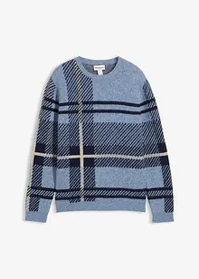 Pullover mit Karomuster, bonprix