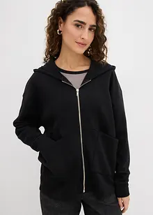 Oversize Sweatjacke, bonprix