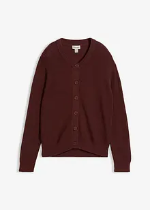 Feinstrickjacke, Rundhals, bonprix