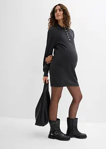 Umstands- und Stillkleid aus feingestrickter Bio-Baumwolle, bonprix