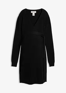 Wickelkleid aus Strick für die Schwangerschaft und danach, bonprix