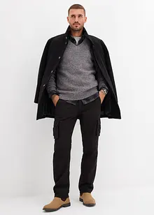 pflegeleichter Grobstrick-Pullover, bonprix