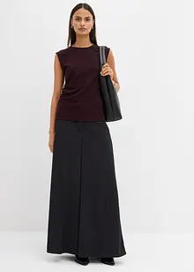 Top à boucle décorative en crêpe, bonprix