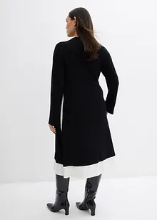 Robe en maille à détails contrastants, bonprix