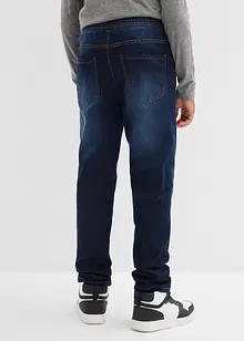 Thermo Regular Fit Schlupfjeans mit Jerseyfutter, Straight, bonprix