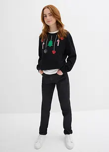 Sweatshirt aus reiner Bio-Baumwolle, bonprix