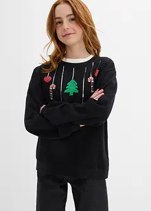 Sweatshirt aus reiner Bio-Baumwolle, bonprix