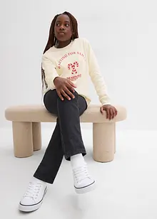 Sweatshirt aus reiner Bio-Baumwolle, bonprix