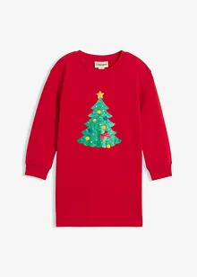 Sweatkleid mit Weihnachtsmotiv, bonprix