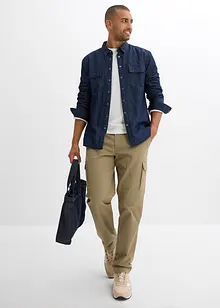 Jeanshemd, warm gefüttert, bonprix