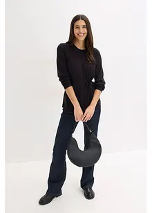 Langarmshirt aus softem Viskose-Mix, bonprix