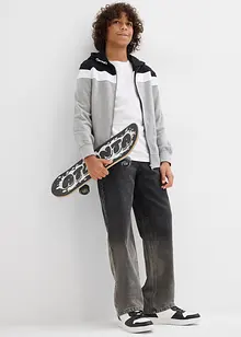 Loose Fit Jeans mit Farbverlauf, Straight, bonprix