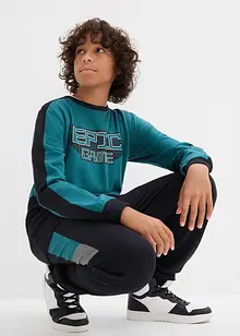 Jogginganzug aus reiner Bio-Baumwolle, bonprix