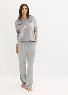 Loungewear Samt Hausanzug, bonprix