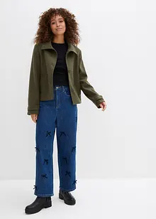 Barrel-Jeans High Waist, Bequembund, bonprix