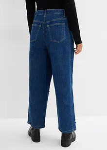 Barrel-Jeans High Waist, Bequembund, bonprix