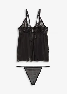 Babydoll + String (2-tlg.Set), bonprix