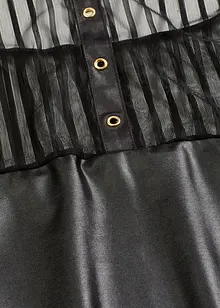 Nuisette dos-nu effet wetlook, bonprix