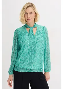 Top manches longues en mesh fin, bonprix