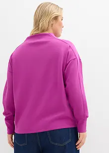 Oversize Sweatshirt aus weichem Scuba, bonprix
