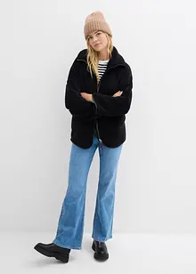 Oversize Teddy-Fleece Jacke, bonprix