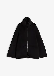Oversize Teddy-Fleece Jacke, bonprix