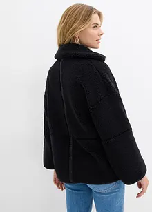 Oversize Teddy-Fleece Jacke, bonprix