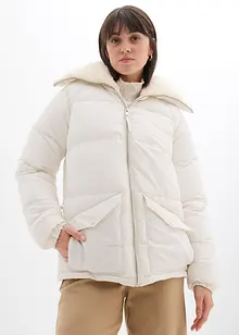 Doudoune avec col à doublure peluche, bonprix