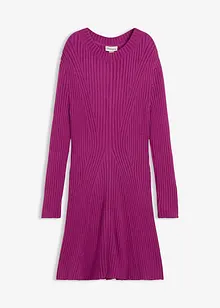 Robe courte en maille douce, bonprix