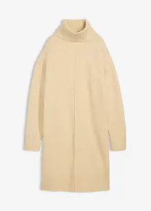 Robe en maille avec couture décorative, bonprix