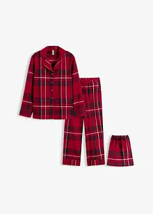 Pyjama en douce flanelle de coton avec pochette cadeau, bonprix