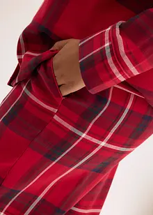 Pyjama en douce flanelle de coton avec pochette cadeau, bonprix