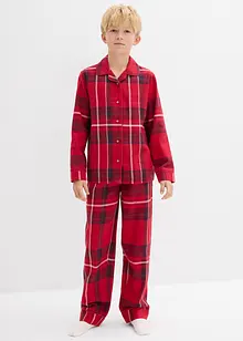 Flanell Pyjama aus weicher Baumwolle (2.tlg.Set), bonprix