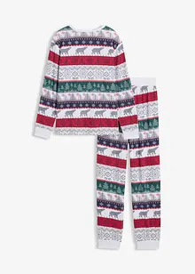 Pyjama mit weicher Bio-Baumwolle (2 tlg. Set), bonprix