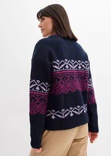 Pull norvégien oversize, bonprix