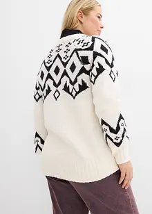 Pull norvégien oversize, bonprix