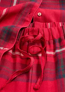 Pyjama en douce flanelle de coton avec pochette cadeau, bonprix