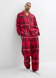 Pyjama en douce flanelle de coton avec pochette cadeau, bonprix