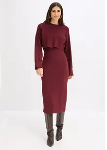 Gestricktes Kleiderset (2-tlg. Set), bonprix