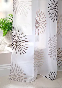 Voilage à imprimé cercles (1 pce), bonprix