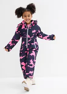 Wasserabweisender Schneeanzug mit abnehmbarer Kapuze, bonprix