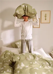 Parure de lit motif sapins, bonprix