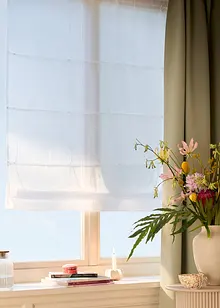 Faltrollo aus leichtem Voile, bonprix