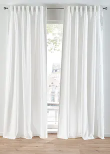 Gardinen aus recyceltem Material (2er Pack), bonprix