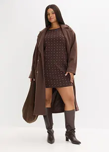 Jerseykleid mit Strass-Applikationen, bonprix