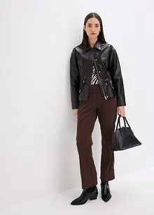 Jacke aus Lacklederimitat, bonprix